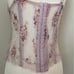 Y2K Floral Princess bustier Top