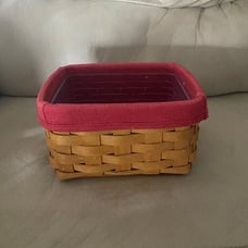 Longaberger card file combo