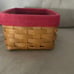 Longaberger card file combo