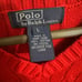 Polo Ralph Lauren boys youth Logo braided V neck Vest sweater size Large