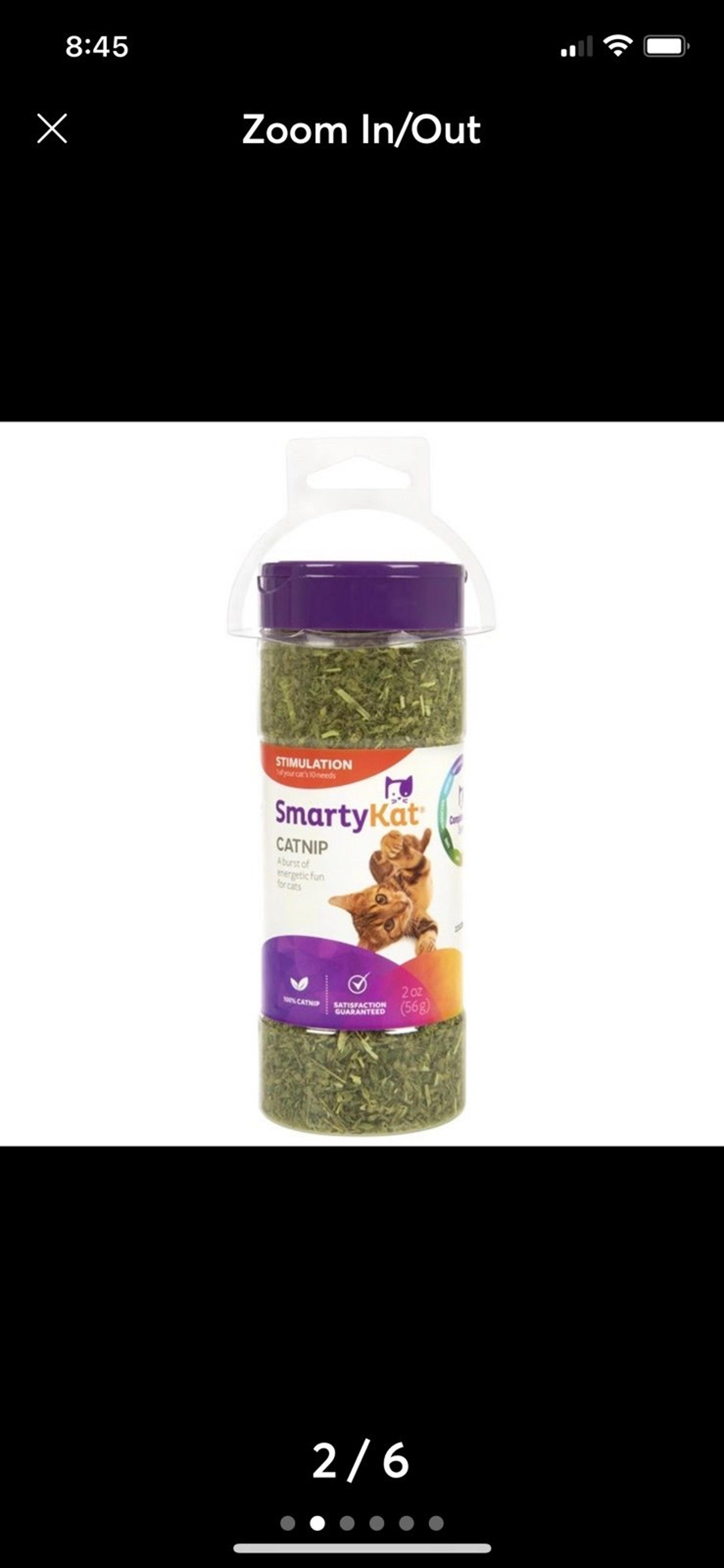 SmartyKat Organic Catnip