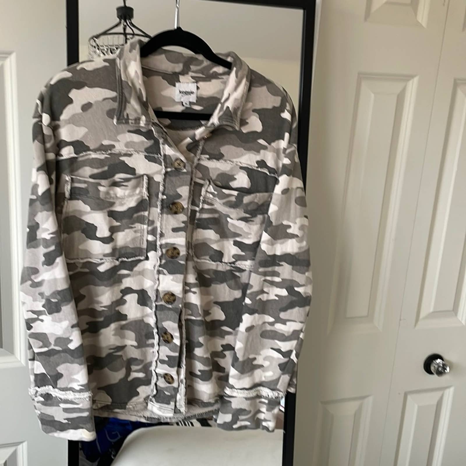 Kensie camo clearance jacket