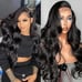 180% Brazilian Body Wave Lace Front Wigs Wet Wavy Human Hair 13x4 Ear To Ear,tnf