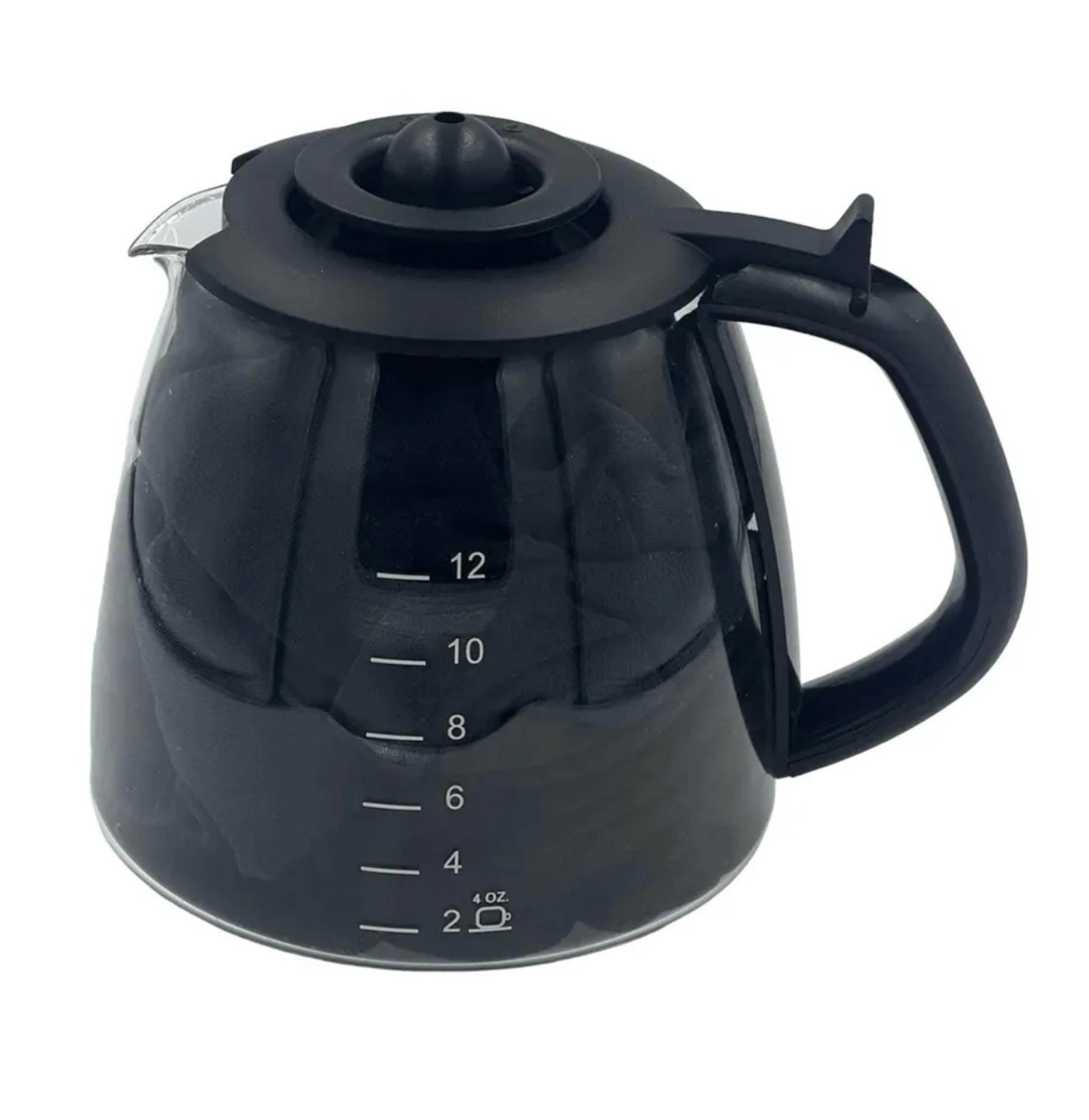 Medelco 12 Cup Cafe Brew Universal Replacement Coffee Carafe 6.5 Inch Tall GL312