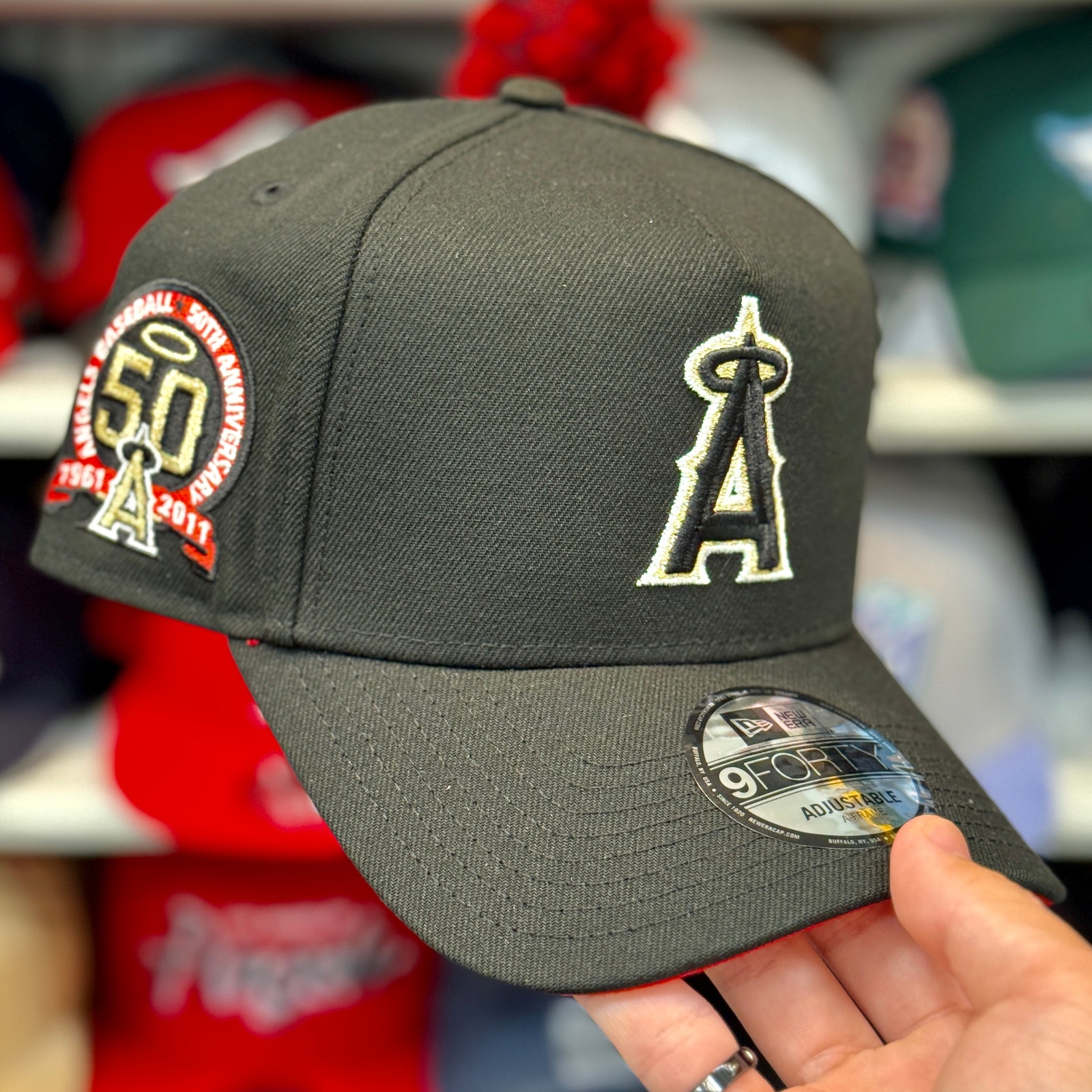 New Era LA Angels A-Frame '50th Anniversary' Patch 9FORTY Snapback
