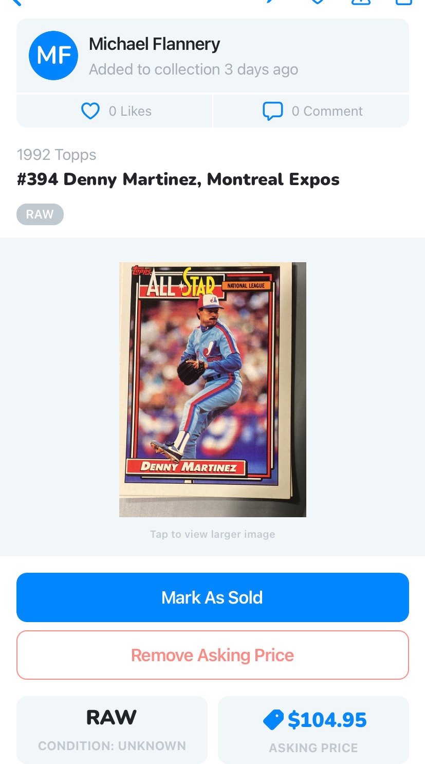 Topps baseball cards