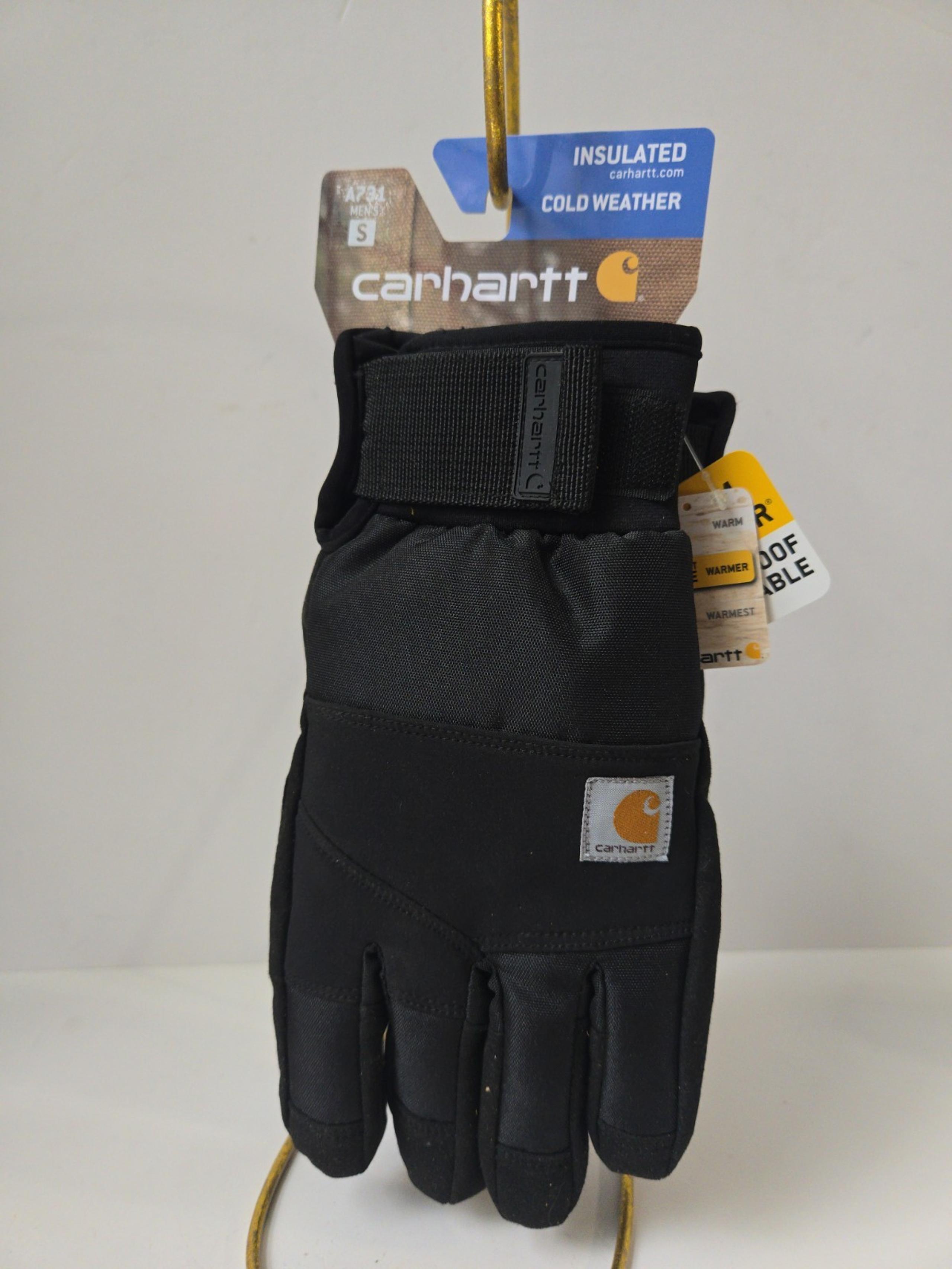 Carhartt Mens Work Gloves A731 Winter Insulated black