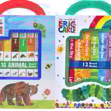 The World of Eric Carle - 12 animals & 12 board books - 24 total