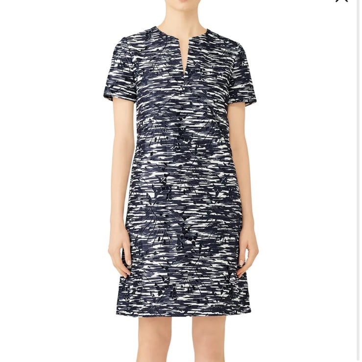Tory Burch size 8 shift navy blue