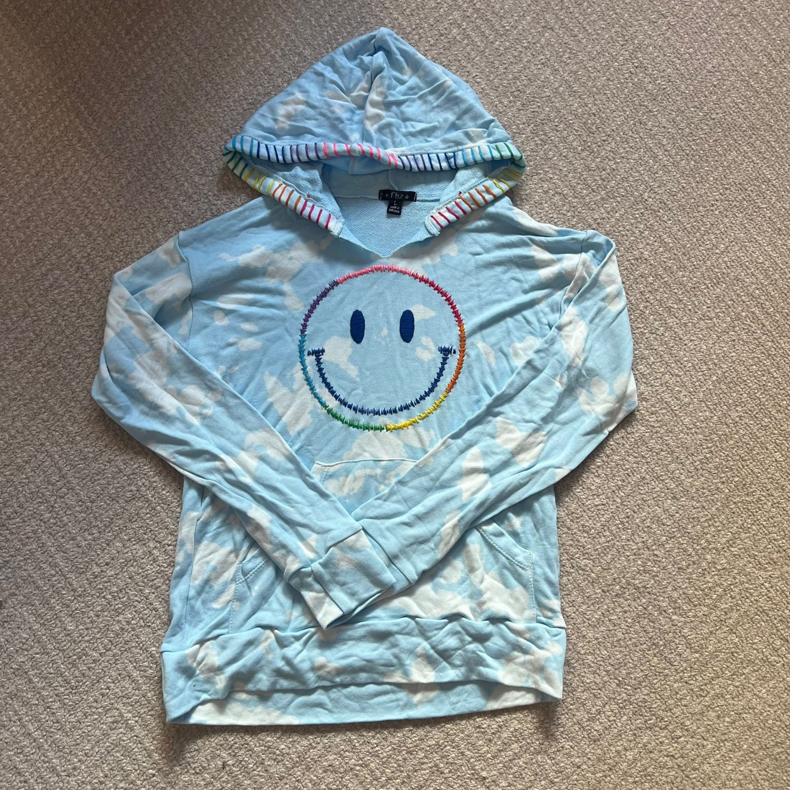 NWT Flowers by Zoe Hoodie