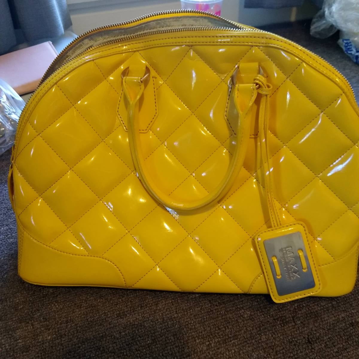Maxx New York Leather Handbag