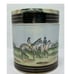 Vintage Gucci Hermes Style Equestrian Hand Painted Porcelain Canister HFP Macau