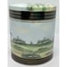 Vintage Gucci Hermes Style Equestrian Hand Painted Porcelain Canister HFP Macau