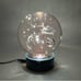 Blown Glass Bubble Sphere + LED Light