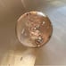 Blown Glass Bubble Sphere + LED Light
