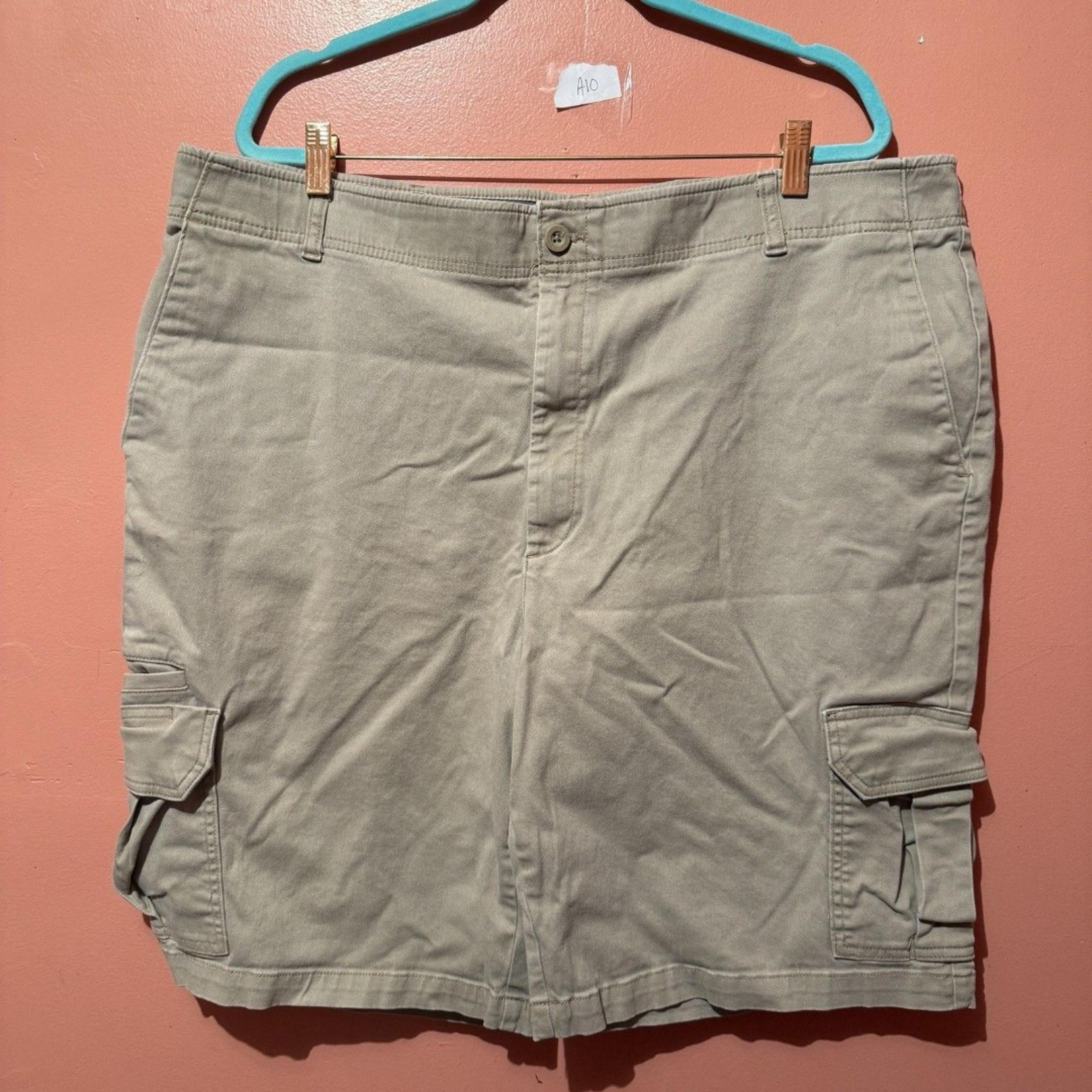 Dickies Mens Work Shorts 44 Beige Flex Pockets Chino Bottoms