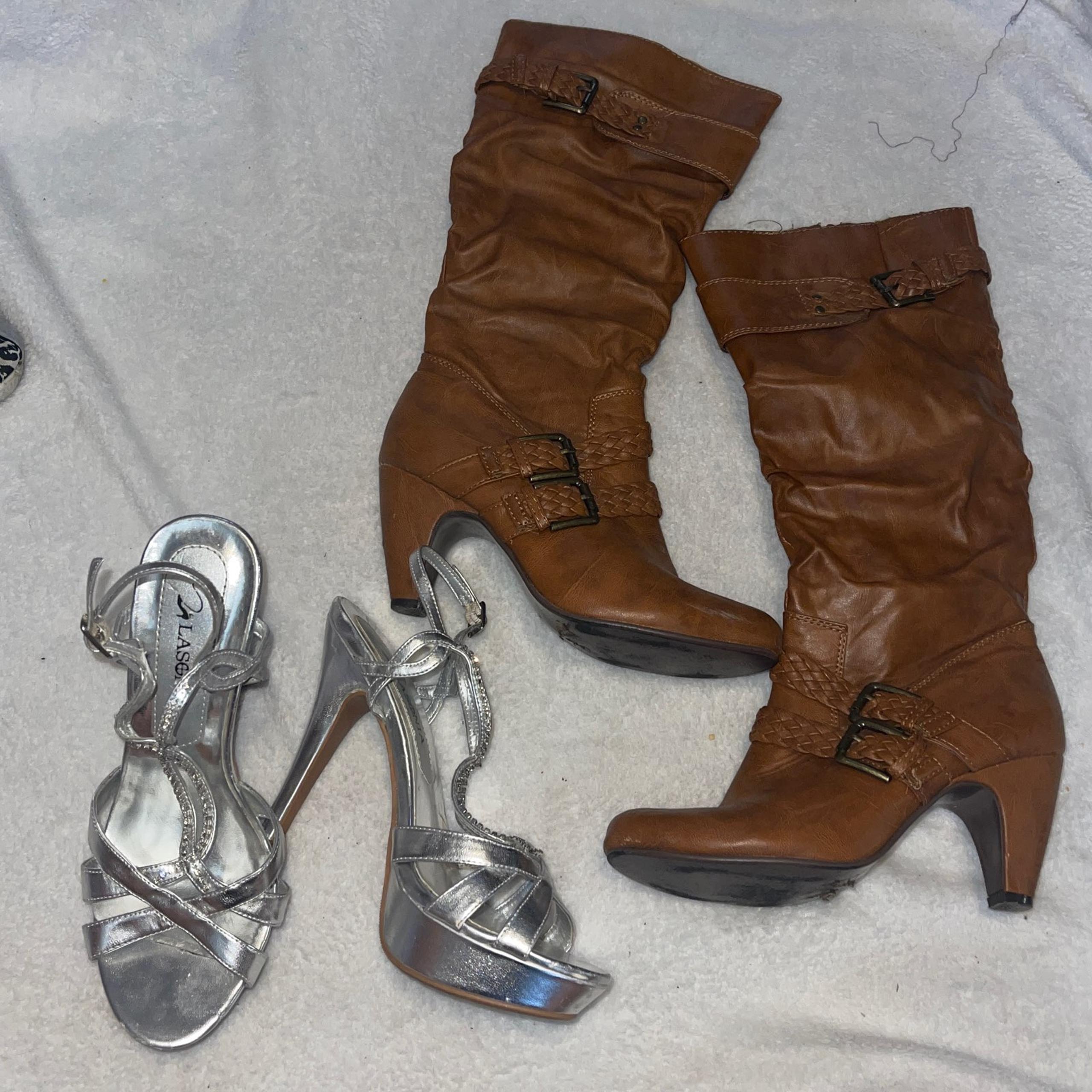 Heels and boot lot size 7 - Lasonic