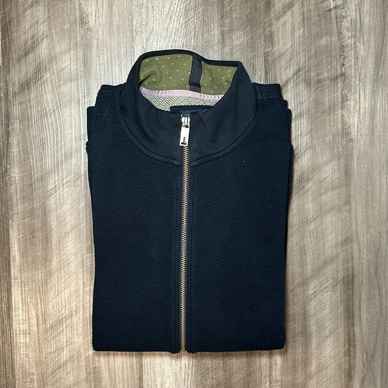 Ted Baker Full Zip Bonfyre Sweater Jacket - 6 (2XL)