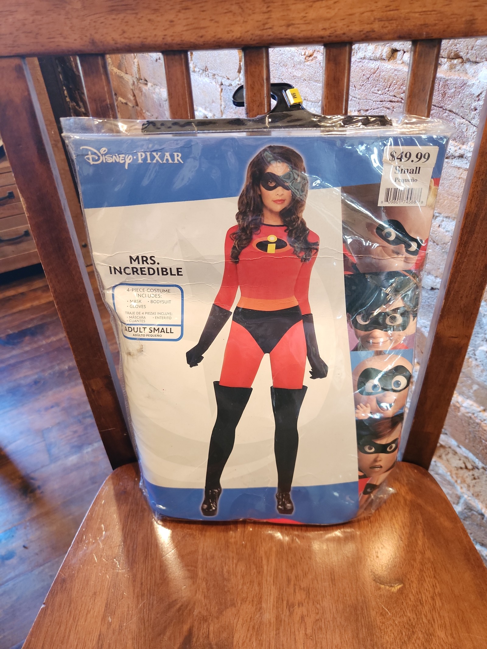 New in Bag! Mrs. Incredible Costume Women's Size Small