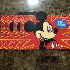 Mikey Mouse 20 Pieces Puzzle Placemat x4