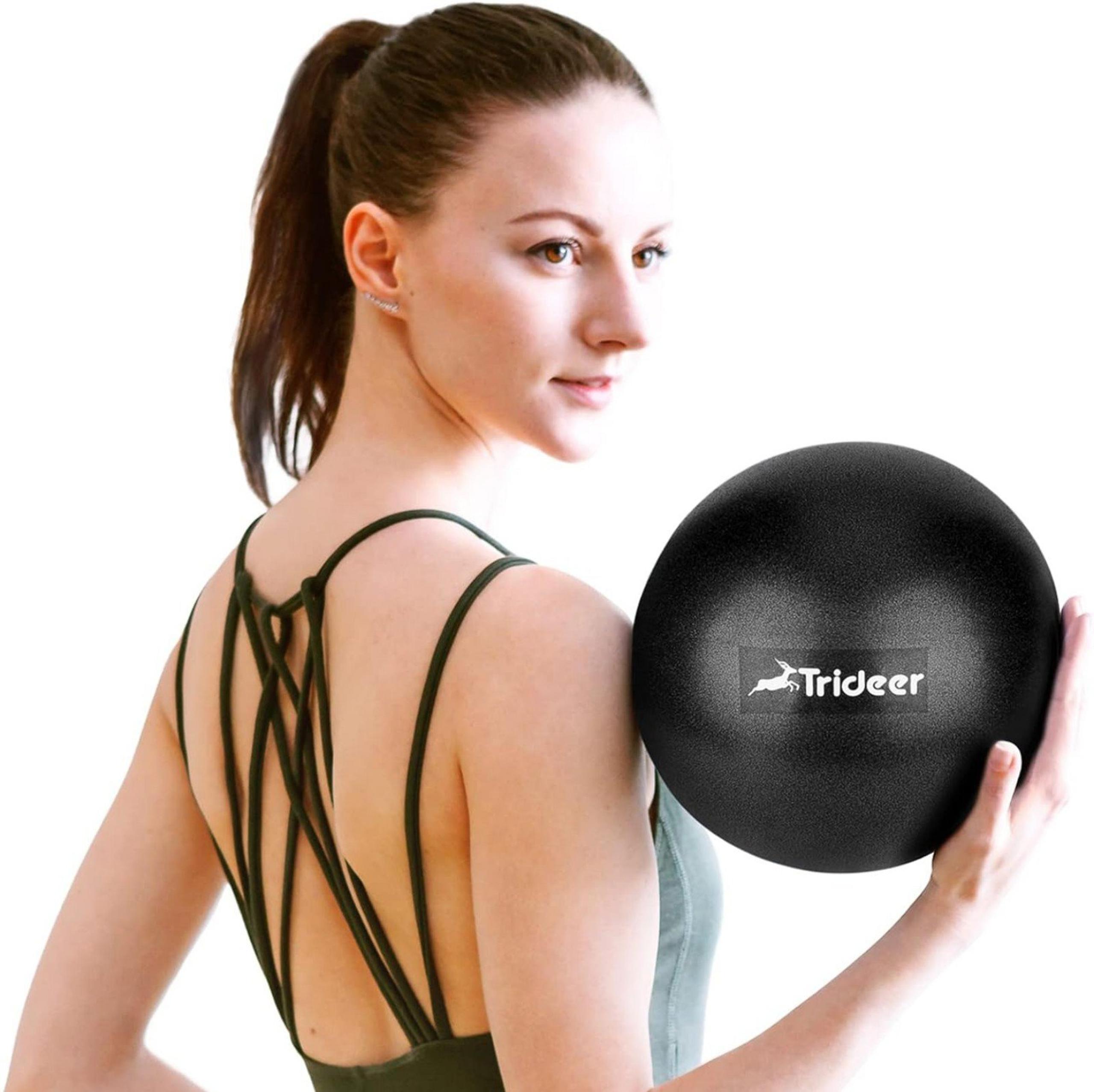 Yoga Pilates Exercise Mini Ball 9in