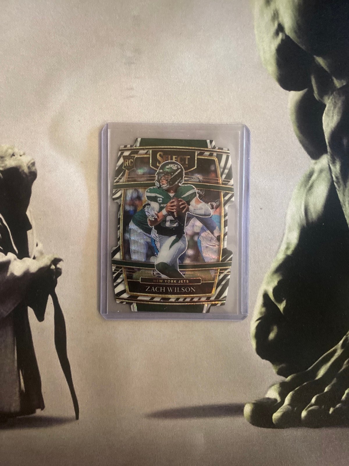 zach Wilson rookie concourse zebra