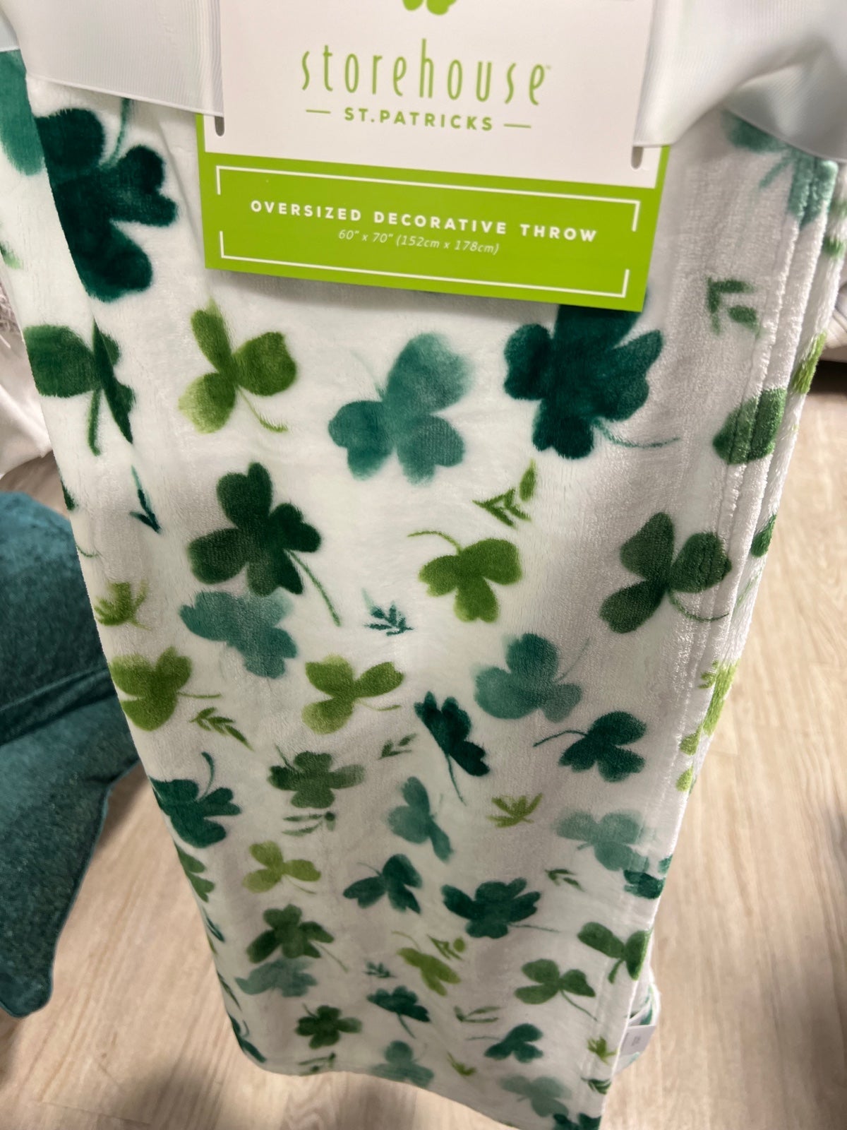 Shamrock Oversized Decorative Throw