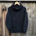 Helmut Lang black designer streetwear heavyweight turtleneck sweater women large
