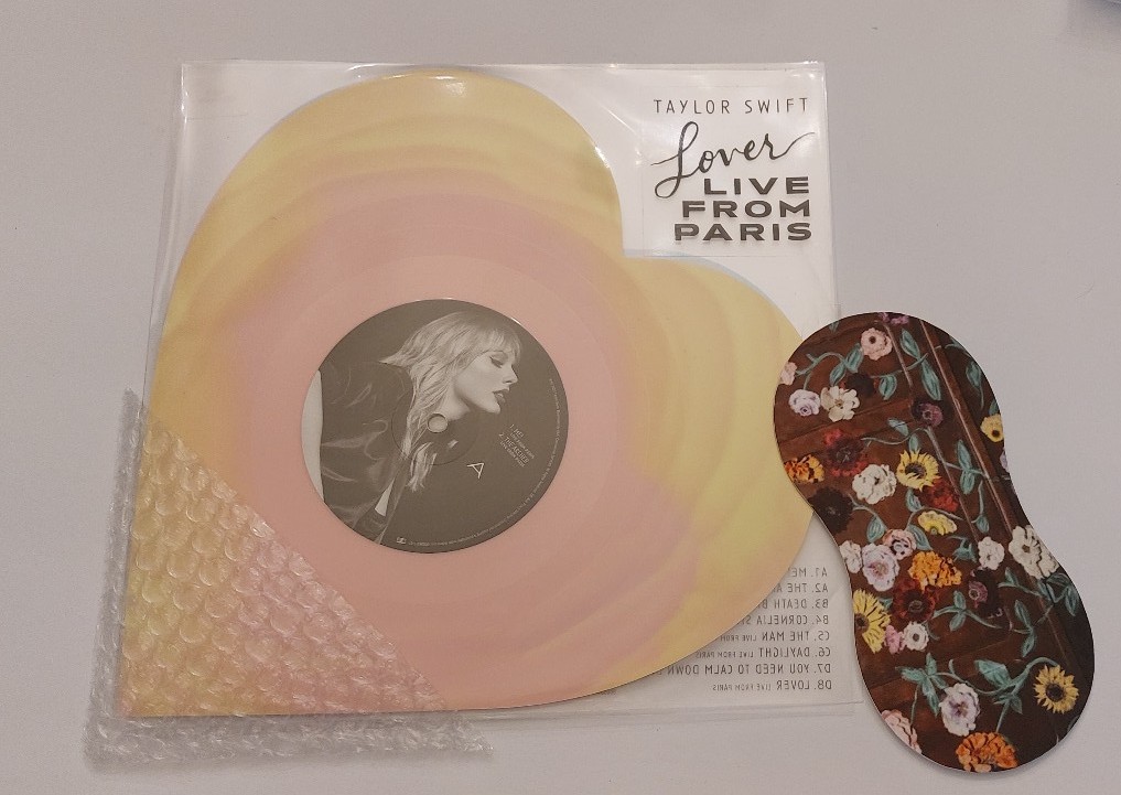 Taylor Swift Lover Live from Paris & Surprise Song Vinyl Mit W/Vinyl Storage