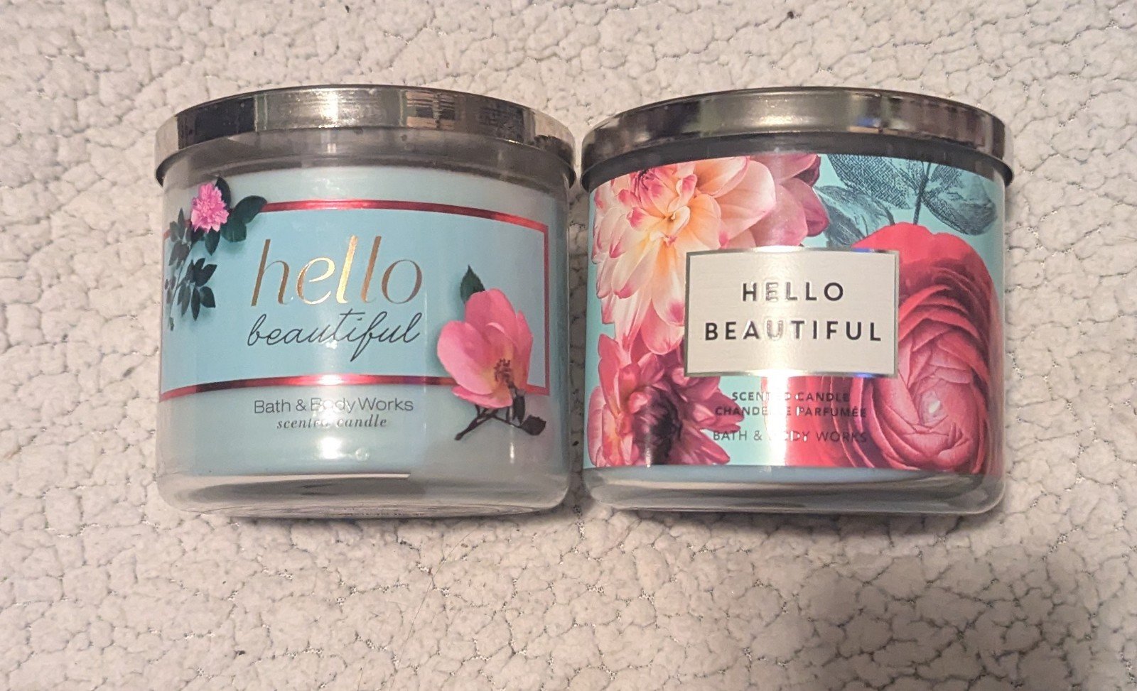 BBW Hello Beautiful 3 Wick Candles