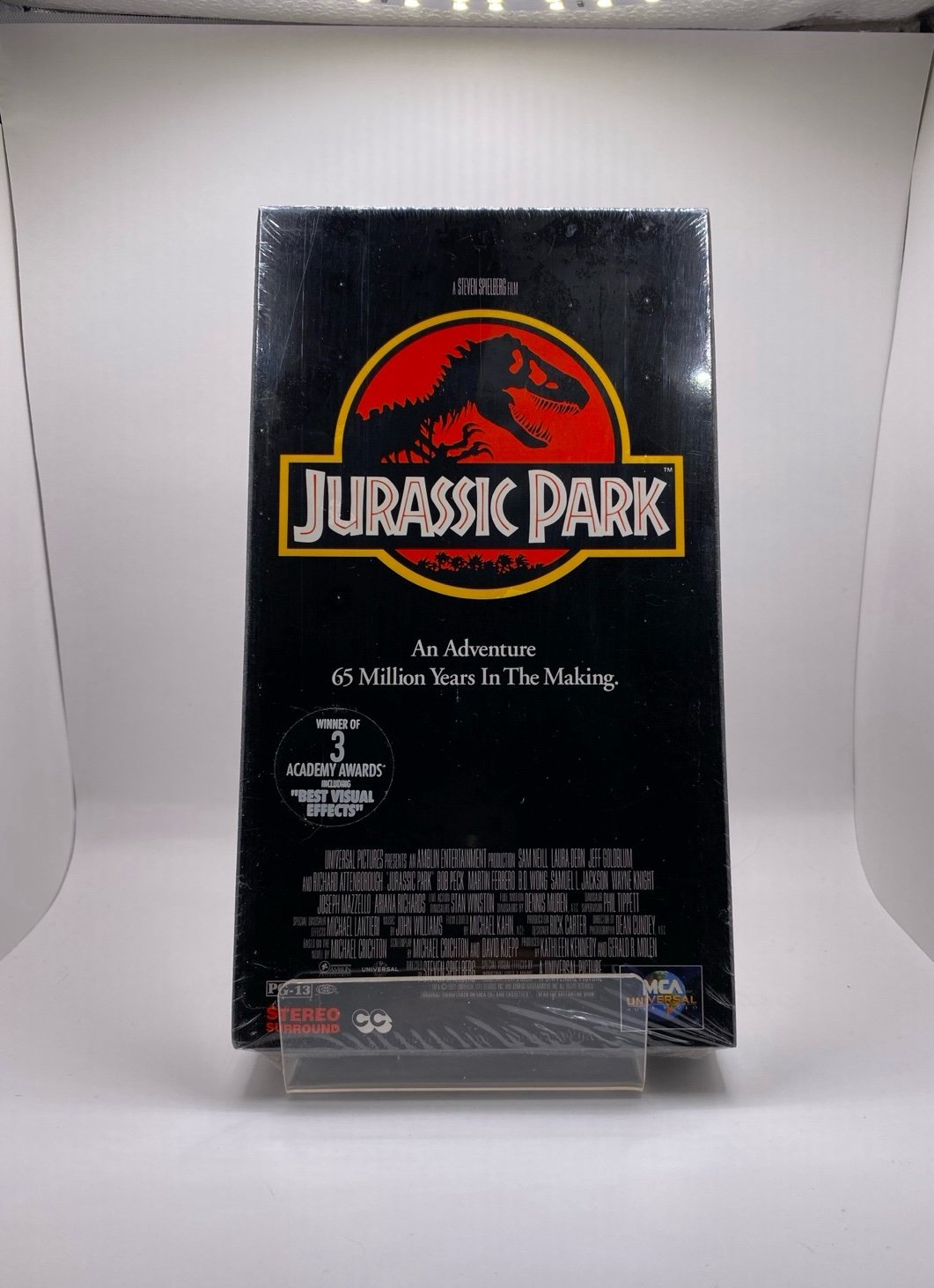 JURASSIC PARK VHS 1993 1st Print No UPC Barcode w/ Watermarks Rare