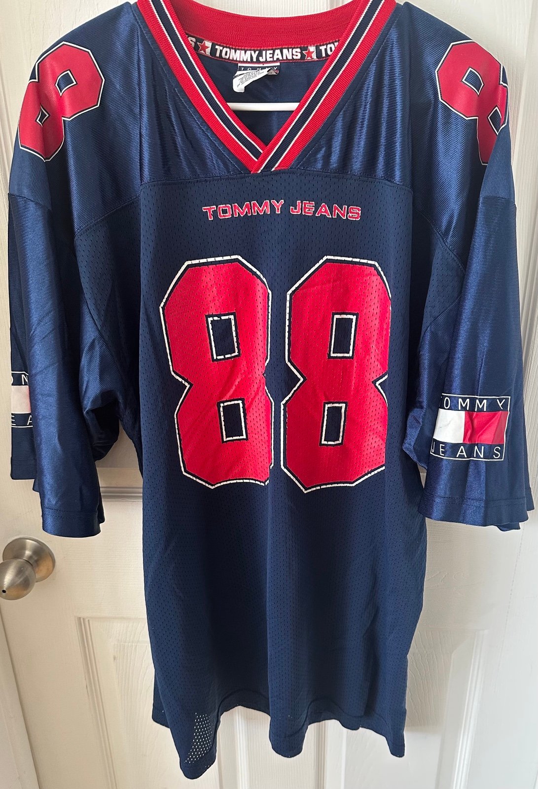 Tommy hilfiger football jersey best sale
