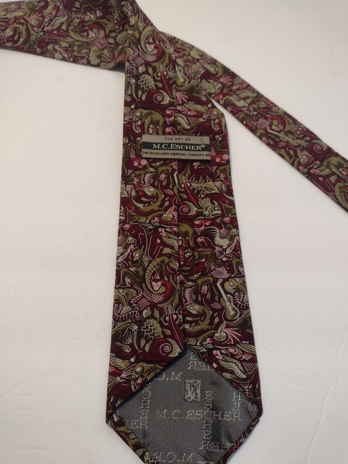 Neck tie..The art of M.C. Echer