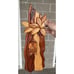 VTG Wood Owl In Tree Wall Art Plaque Hanging MCM Forest DesignTwo Tone Cute
