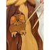 VTG Wood Owl In Tree Wall Art Plaque Hanging MCM Forest DesignTwo Tone Cute