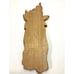 VTG Wood Owl In Tree Wall Art Plaque Hanging MCM Forest DesignTwo Tone Cute