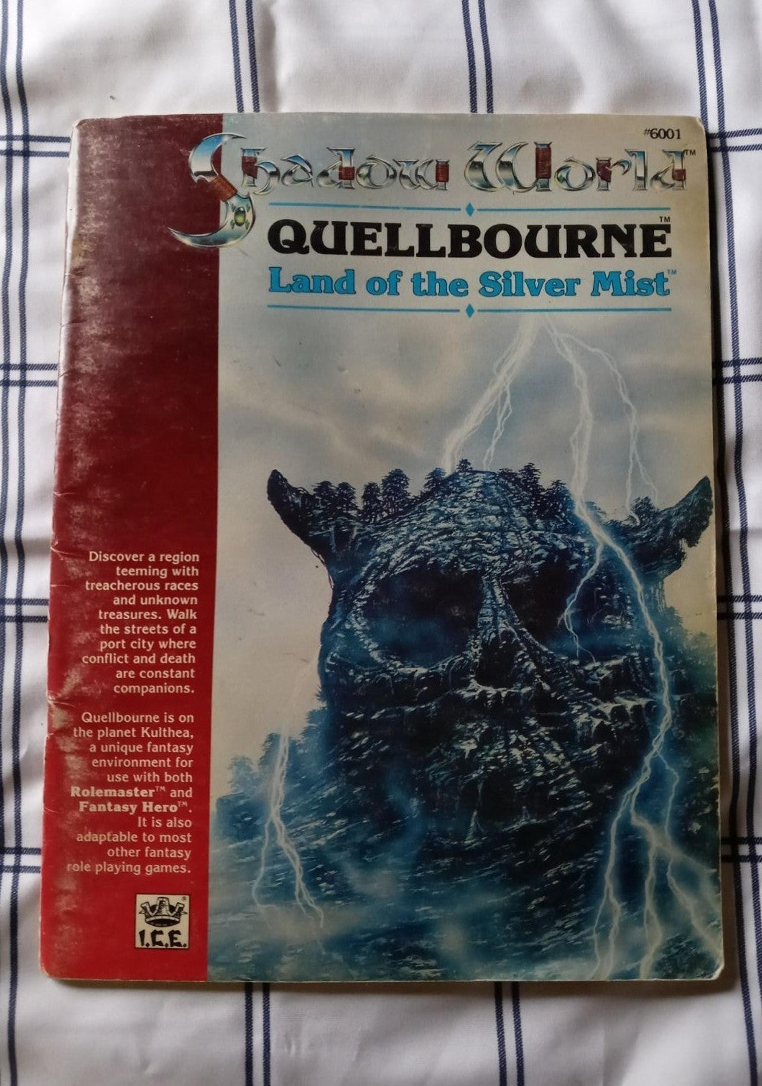 Vintage Shadow World Quellbourne FRPG