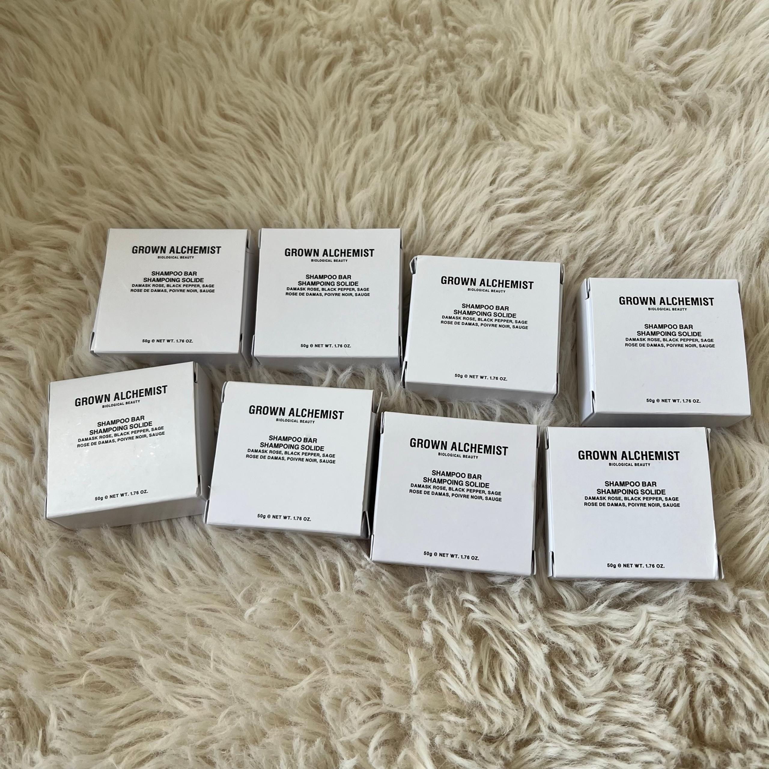 Grown Alchemist Shampoo Bar- Bundle of 8 NEW 1.76 oz each