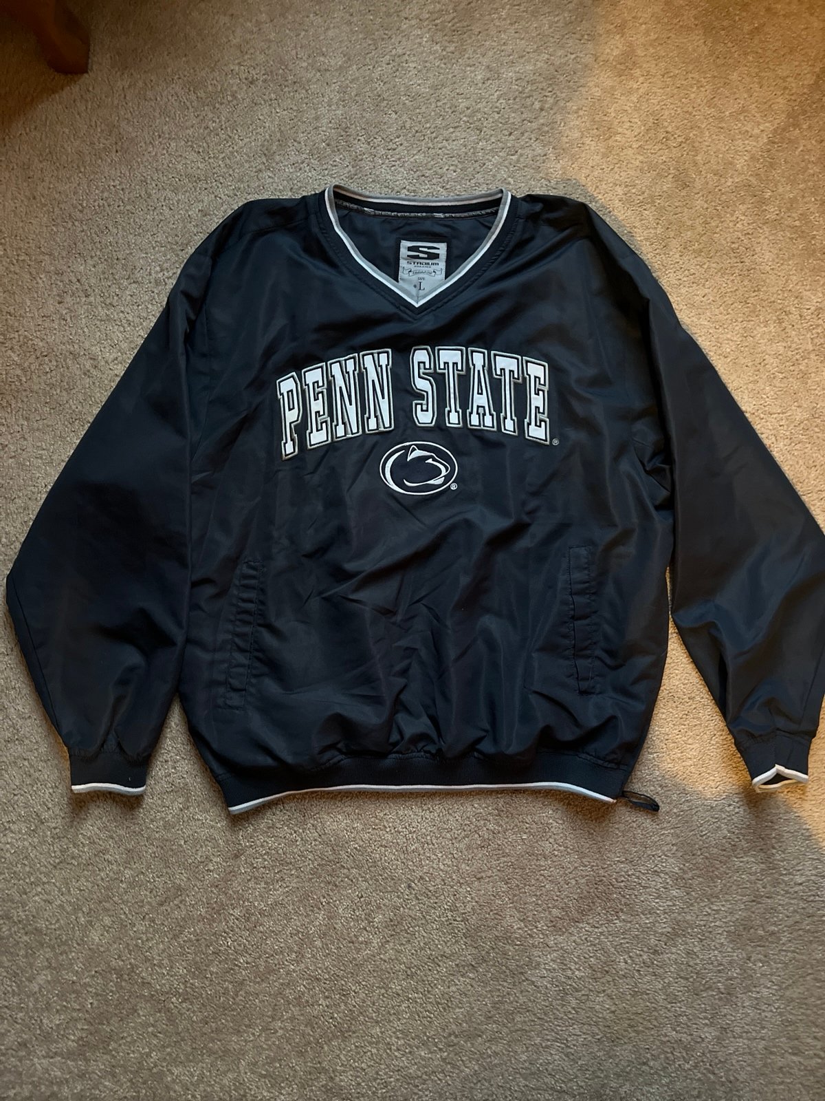 Vintage Stadium Athletics Penn State Men’s Windbreaker Pullover