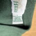 Vintage Eildon Hills Sweater Mens L Large Green 100% Cashmere V-Neck Lightweight