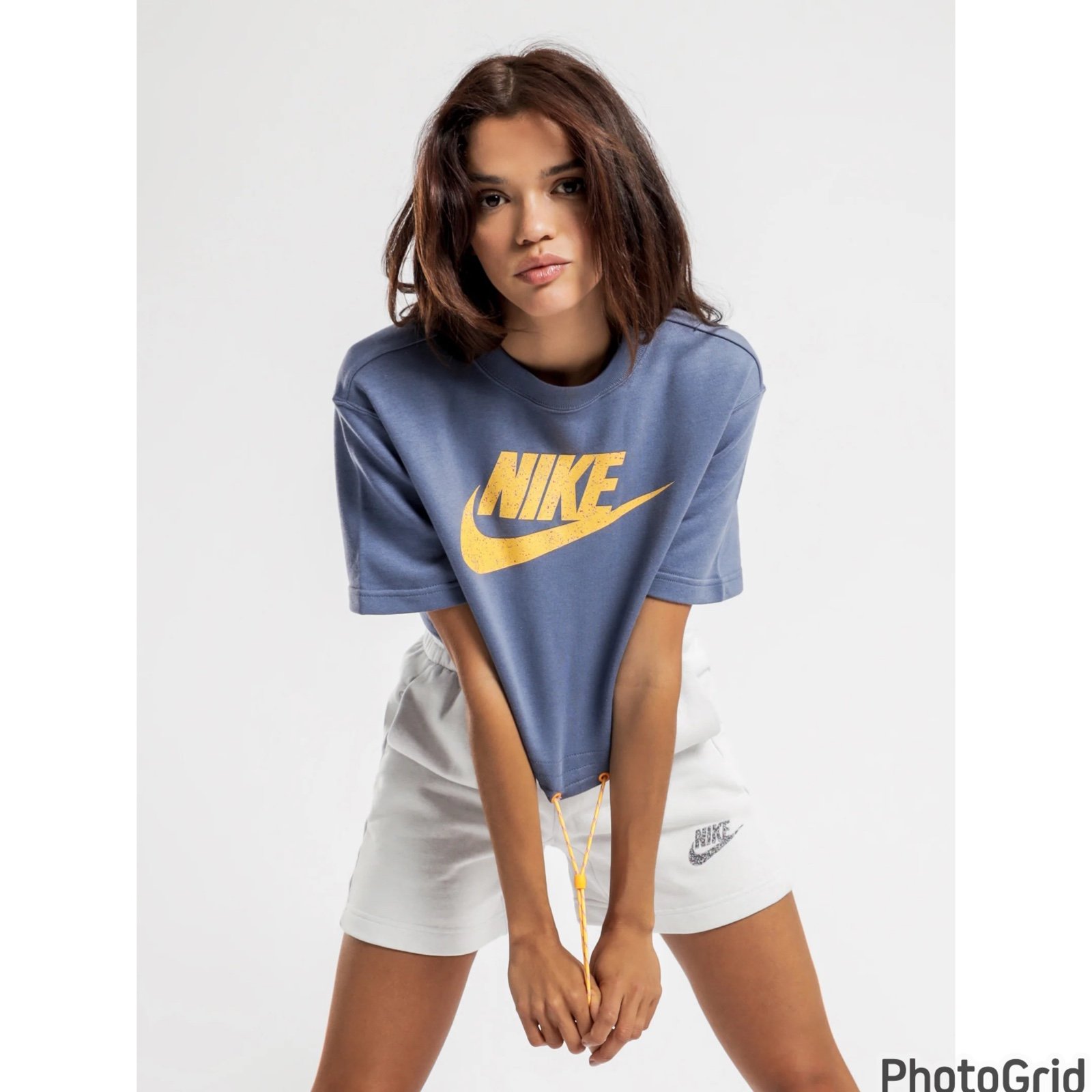 Adjustable Nike Cropped Sweatshirt