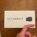 blink outdoor 4 camera unopened