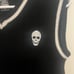 Hot Topic Thorn & Fable Skull Tie Twofer Girls Sweater Vest Shirt S Pastel Goth