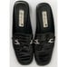 Brighton Astrid Black Mules Gorgeous Slip On Leather Made In Italy Size 7 M
