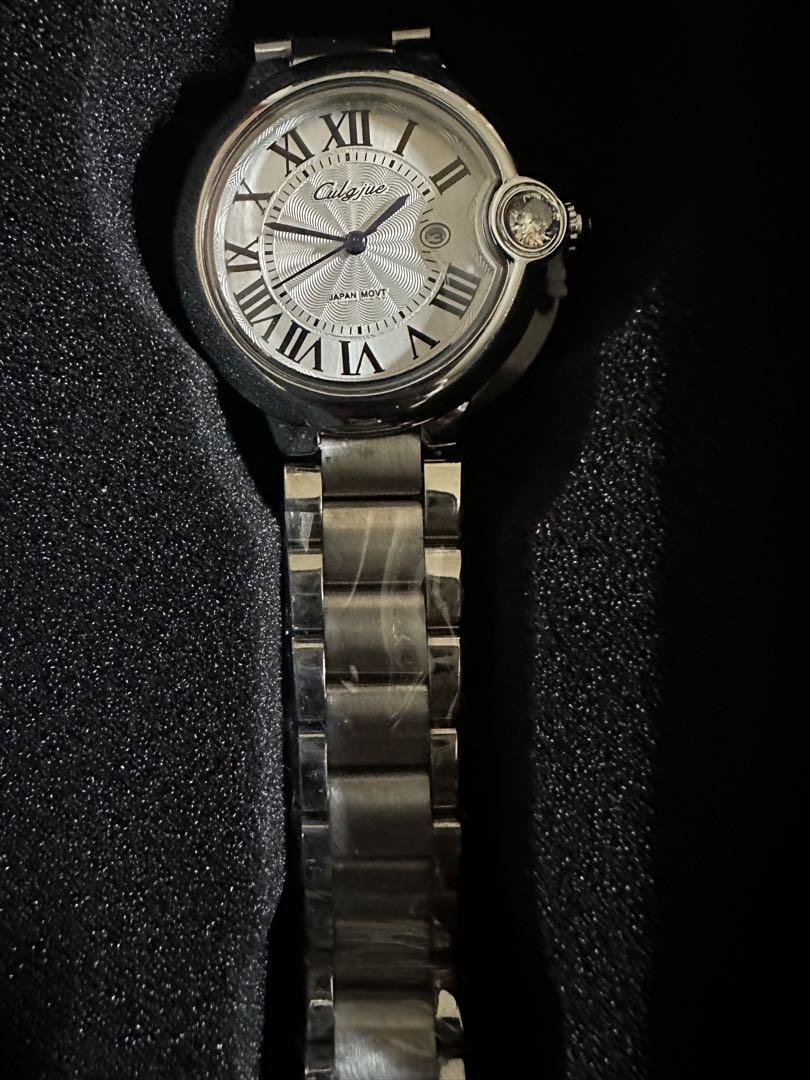 登場! Silver Time Chic Stainless Watches (30mm) Watch Steel 時計