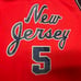 Vintage Nike JUMPMAN Rewind New Jersey Nets Jason Kidd #5 Red Men’s Size 2XL