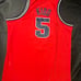 Vintage Nike JUMPMAN Rewind New Jersey Nets Jason Kidd #5 Red Men’s Size 2XL