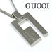 GUCCI Gucci Necklace G Logo Square