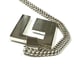 GUCCI Gucci Necklace G Logo Square