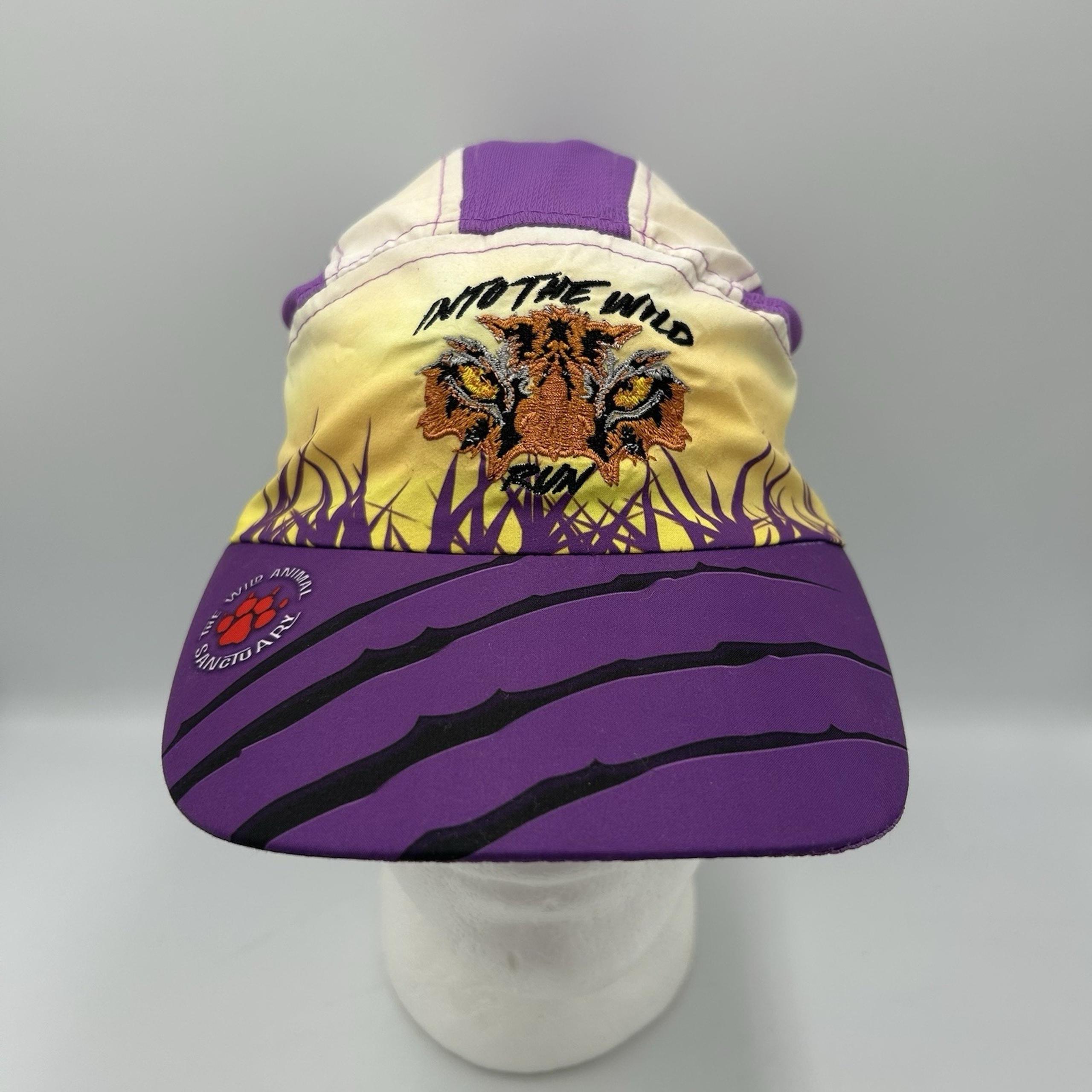 Into the Wild Run Lightweight Running Cap /Hat- Wild Animal Sanctuary-Adjustable